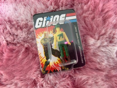 MICRO TOYBOX WORLDS SMALLST GI JOE FIRST SERGEANT ideal für Barbie