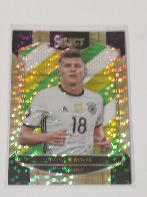 2016-17 Panini Select Multi-Color Pulsar Prizm #87 Toni Kroos Germany 