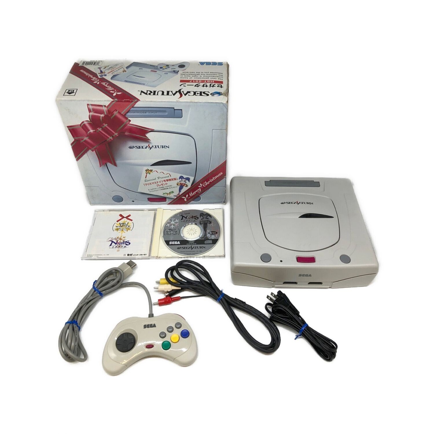 Console Sega Saturn Christmas Nights Winter Limited Edition HST-3220