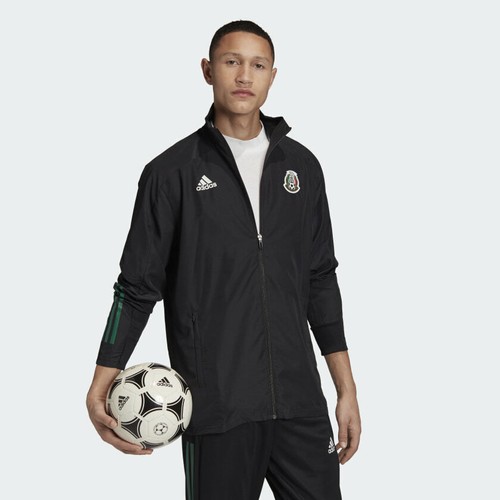 Adidas Messico Giacca Presentazione Uomo Nero FH7877 - Foto 4 di 9