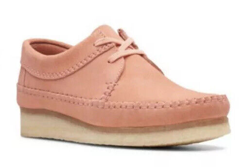 CLARKS Original WEAVER Woman’s CORAL Suede, Size UK 4 D, Comfort, Retro. - Picture 1 of 6