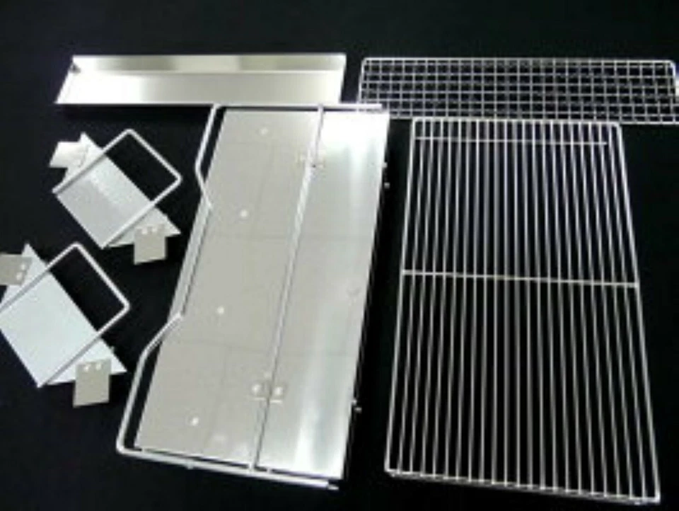 Uniframe Unicera TG-III Parrilla Carbón Acero Inoxidable Plata 315 x 250 x 190 mm Foto 3 de 4