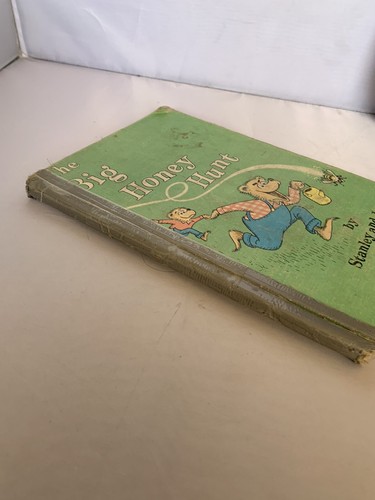 The Big Honey Hunt - 1962 Early Copy Stanley Janice Berenstain Bears Hard Cover - Picture 2 of 10