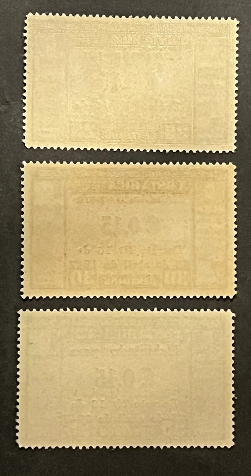 Travelstamps: Costa Rica Airmail OP Stamps Scott #C145-C147 Soccer Mint MNH OG - Image 4 of 4