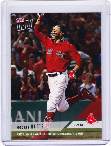 2018 Topps Now 513 Mookie Betts