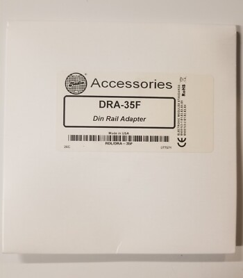 Set of 2 - RADIO DESIGN DRA-35F DIN RAIL ADAPTER (Free Shipping)