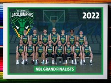Framed 2022 TASMANIA JACKJUMPERS NBL Grand Final Basketball Poster - 84 x 59cm