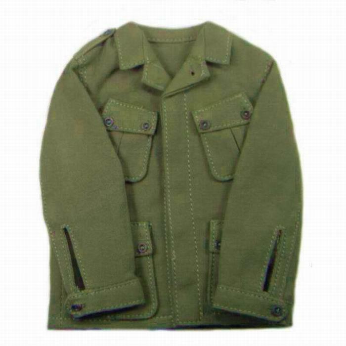 Veste Militaire 1/6 pour Figurine Vietnam Jungle Fatigue Blouse
