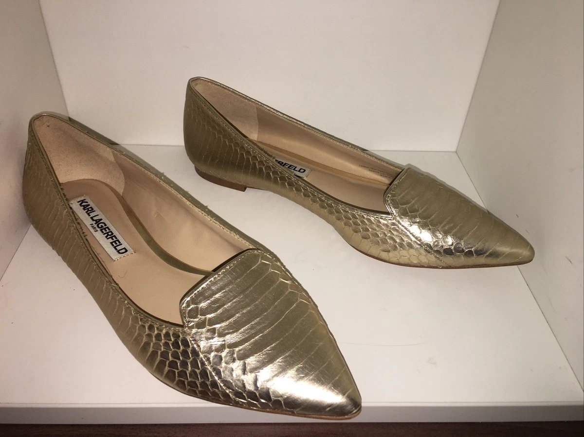 Karl sales lagerfeld flats
