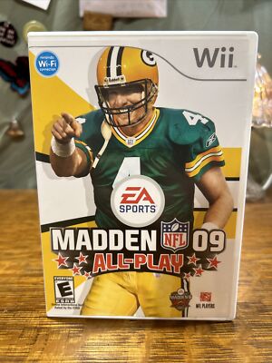 Madden NFL 09 All-Play - Nintendo Wii Nintendo Wii Tested 14633155457| eBay