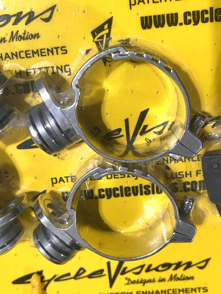 New Cycle Visions Trigger-Lock Mount Kit for Fats/Slims/Batwing Fairings MEB8976 - Image 4 of 4