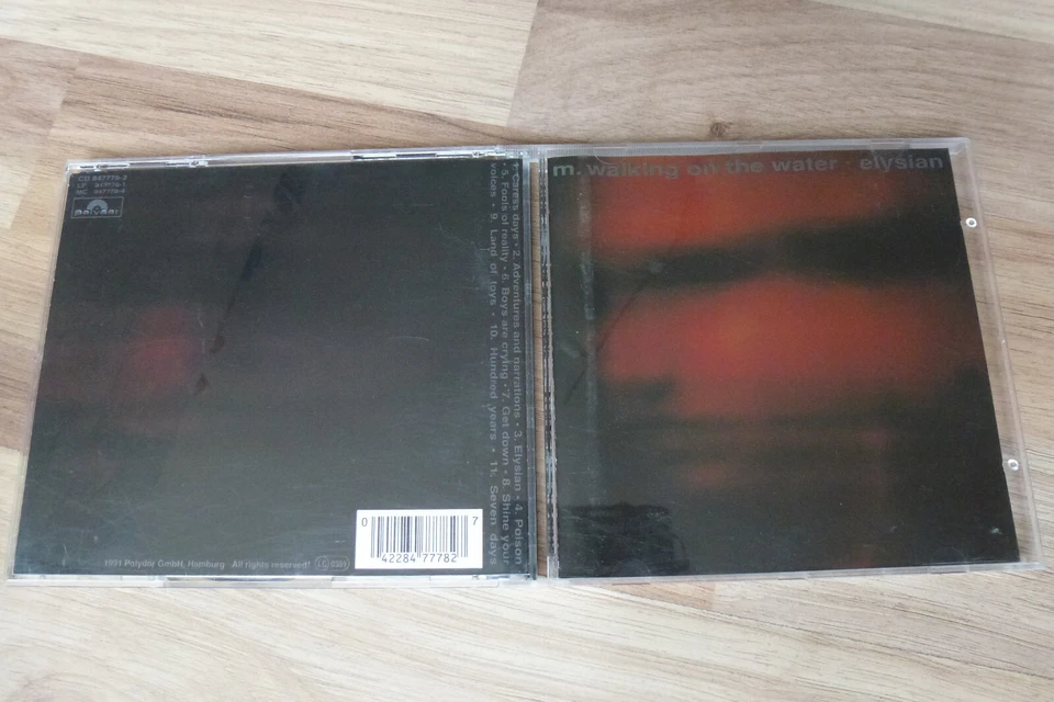 M. WALKING ON THE WATER CD Elysian - Bild 2 von 2