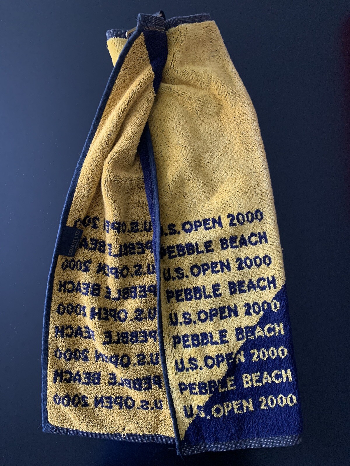 100th U.S. Open Anniversary at Pebble Beach Bag Towel - Tiger Woods Champion
