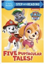 Five Puptacular Tales PAW Patrol Step into Reading Paperback