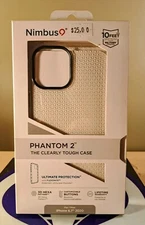NIMBUS PHANTOM 2 CELL PHONE PROTECTOR CASE FOR APPLE IPHONE 6.7" 2020 CLEAR
