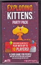 Exploding Kittens Party Pack Card Game NEW Sealed Family Fun for 10 Players