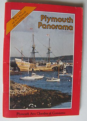1984 ''Plymouth Panorama'' Booklet; Plymouth Area Chamber of Commerce; 100 pg, map