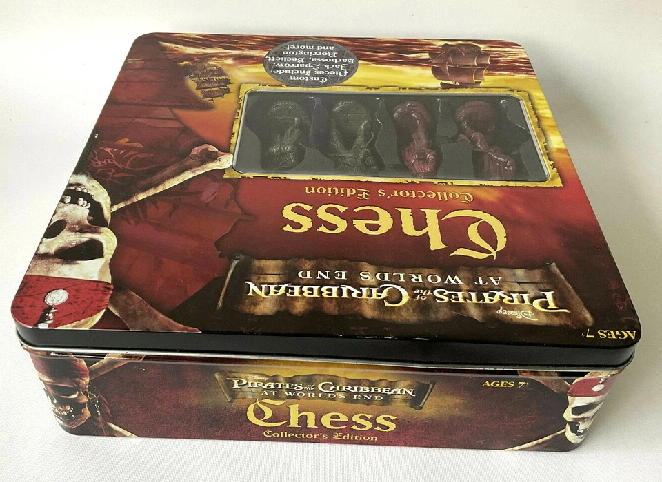 Pirates of the Caribbean at Worlds End Chess Game 2007 COLLECTORS EDITION - Image 3 of 4