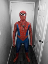 Kids/Adults Amazing Spiderman Jumpsuit Spiderman Cosplay Costume Halloween Suit