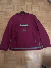 Napapijri Rainforest Winter Giacca Uomo, Taglia Regular fit M/L- Rosso/bordeaux