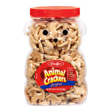 Stauffer's Original Animal Crackers, 24 oz Resealable Family Size Bear Jug...