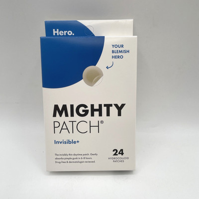 Mighty Patch Invisible+ Hydrocolloid Acne Pimple Patches 24 Count Exp2027 1 Pack
