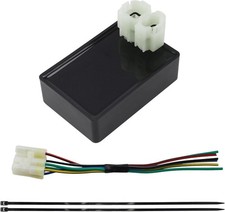 PRO BAT DC 6-pin CDI Module with 4 2 Pins CDI Cable Wire Harness Plug for GY6 50