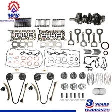 Engine Rebuild Kit Crankshaft Timing Chain For Hyundai Azera Kia G6DH 3.3L 11-19