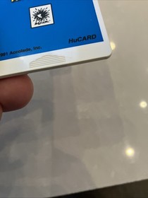 Turrican (TurboGrafx-16, 1991), TG16 Case, Manual, Sleeve & Hu Card Tested!