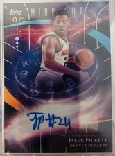 2025 Midnight Jalen Pickett Auto /25, PACK FRESH