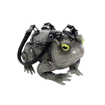 NWT Windy Willow Grey Toad Bag With Glow In The Dark Eyes