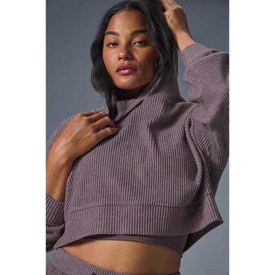 Alo Yoga Muse Hoodie Raisinette Heather M | eBay