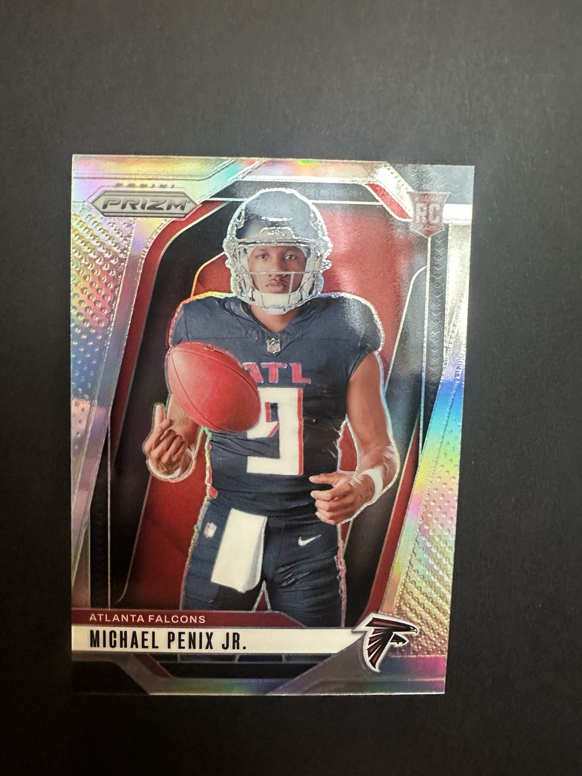 2024 Panini Prizm Michael Penix Jr #31 Silver Prizm Rookie Variation RC - MINT