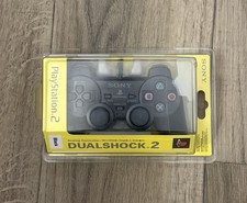 BRAND NEW SEALED PS2 DUAL SHOCK 2 Controller Black SCPH-10010 Playstation 2