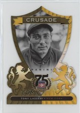 2014 Panini Hall of Fame Crusades Gold Die-Cut 1/10 Tony Lazzeri #70 HOF 0zd3
