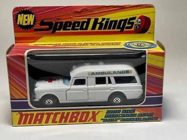 Matchbox Lesney King Size Mercedes Ambulance #K26 BOXED - Image 2 of 4
