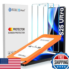 AACL 3-Pack Samsung Galaxy S25 Ultra Tempered Glass Screen Protector 9H 6.9"