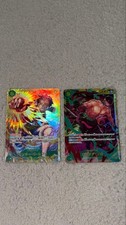 One Piece Card Monkey D. Luffy SEC Roronoa Zoro SEC