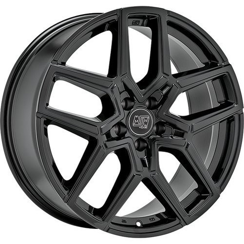 MSW 52 Alufelge FüR Peugeot 508 20 Zoll 8,5J 5X108 ET40 73 Gloss Black-image