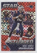 2021 Panini Rookies & Stars Star Studded Red Plaid Mac Jones #SS-25 2qw