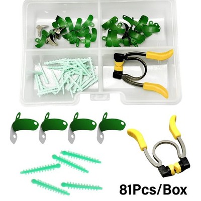 Dental Sectional Contoured Matrix Wedges Kit Adaptive Matrix Bands Clamping Ring