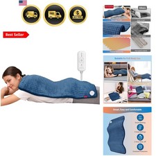 Extra Large Heating Pad for Back Period, 33''x 17'' Electric Heating Pads f...