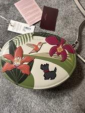 Image of Radley RHS Small Leather Ziptop Cross Body Salt 113499