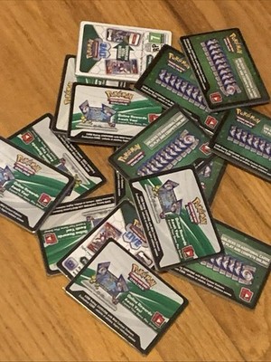 10 Random Pokemon TCG Online Code Cards - Unused - *Codes Messaged Fast*
