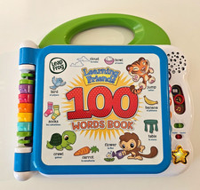 Leap Frog Learning Friends 100 Words Book English Spanish Electronic
