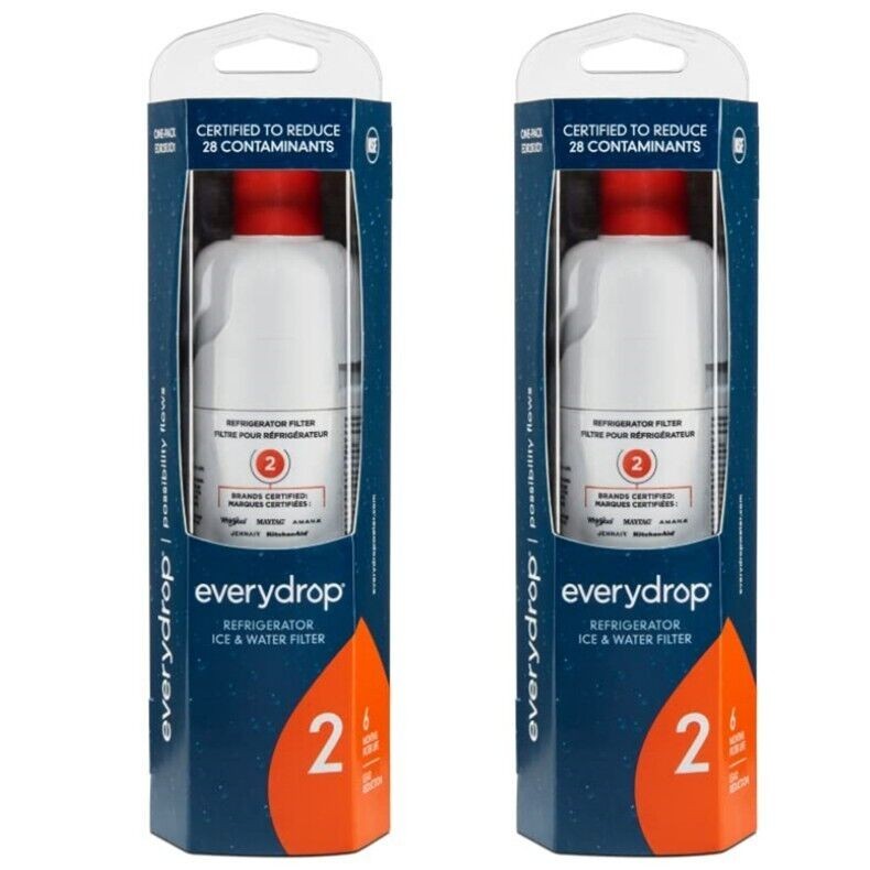 2PACK W10413²645A EDR2²RXD1 Filter 2 9082 Refrigerator Ice Replacement NEW