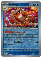 Pokemon Prismatic Evolutions Reverse Holo 021/131 Seaking
