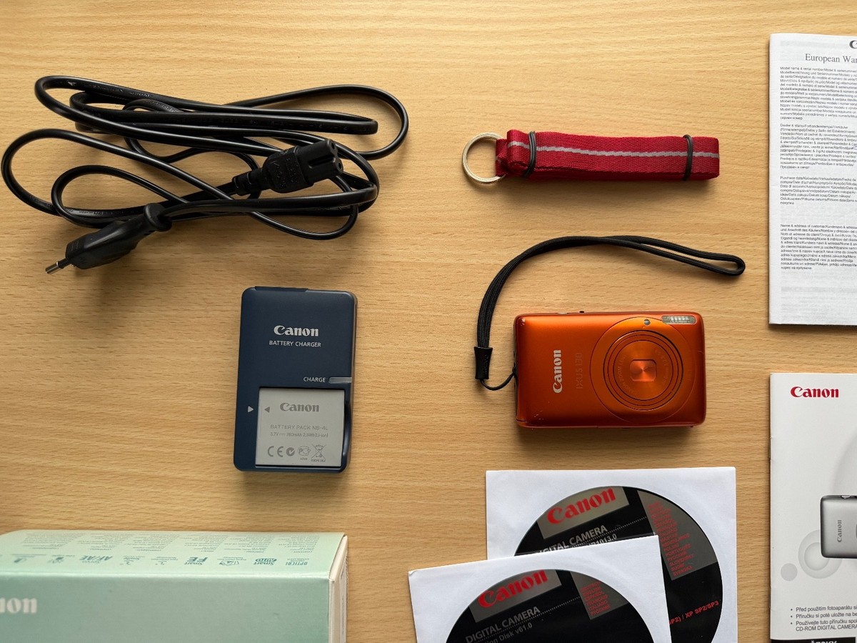 Canon IXUS 130 Orange Tested | eBay