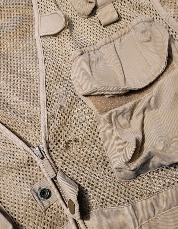 Ausable Fishing Vest XXL Tan - Image 3 of 4