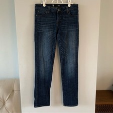 Catherine Boyfriend Jeans Size 4 Kut from the Kloth Dark Wash Straight Leg Pants